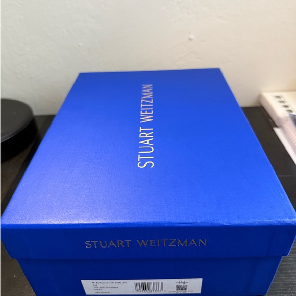 Stuart Weitzman Summerlift Calfskin Flatform Sandals Size 7 - Picture 2 of 6